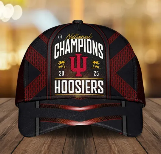 Discover Indianna Hoosierr Football 2025 National Champions Classic Cap