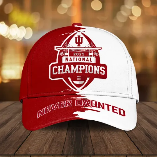 Discover Hoosiers Football 2025 National Champions Classic Cap