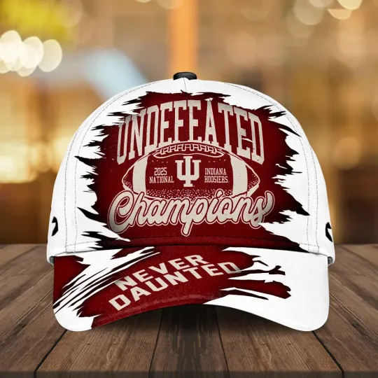 Discover Hoosiers Football 2025 National Champions Classic Cap