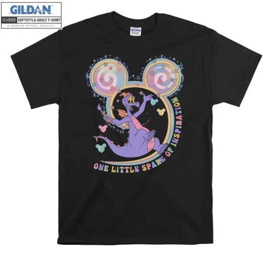 Discover Retro Disney Epcot World Tour Figment T-Shirt Hoodie Unisex