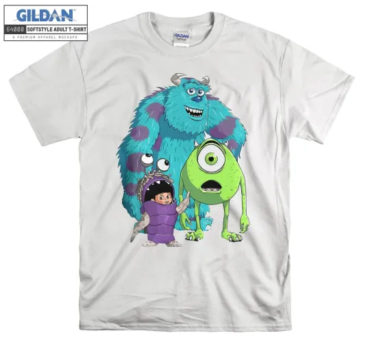 Discover Retro Monster Inc T-Shirt Hoodie Men Women Unisex