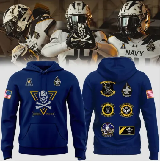 Discover Navy Limited Veterans Jolly Jogger Hoodie 3D Gift For Valentine