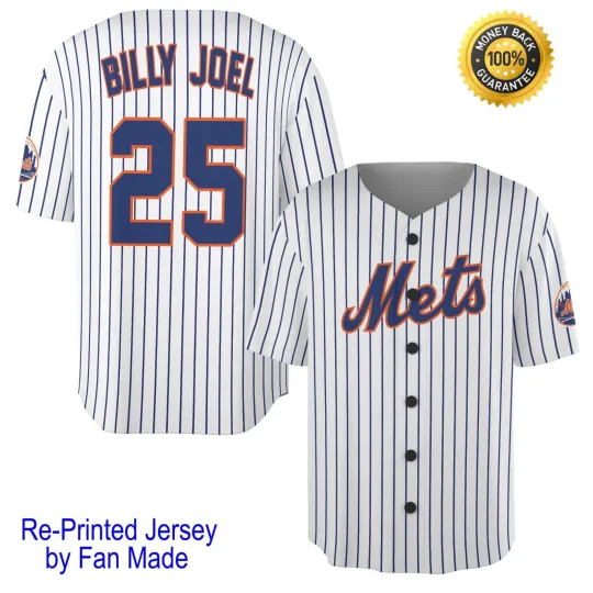 Discover Mets B. Joel Jersey Giveaway 2025 - All Size