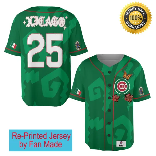 Discover NEW NEW - Cubs Mexican Heritage 2025 Giveaway-REPRINT