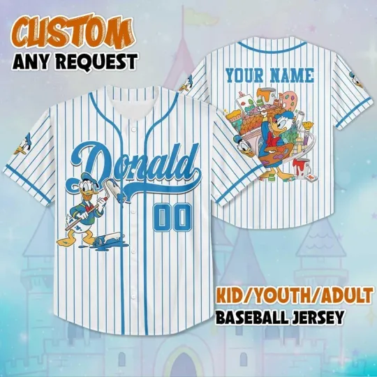 Discover Custom Donald Duck International Festival Of The Arts Baseball Jersey Shirt