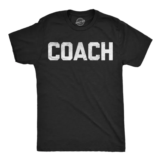 Discover Mens Funny T Shirts Coach Sarcastic Sports Team Graphic Novelty Coaching Tee For