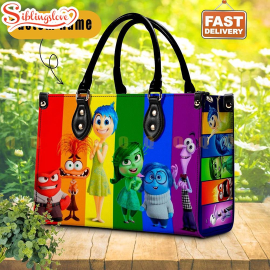 Inside Out Women Leather Handbag