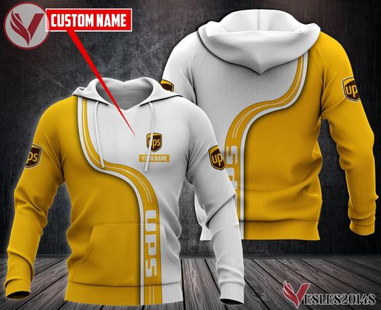 Personalized Postal Service Uniform AOP Hoodie, Unique Gifts For Employee, Gift For Men