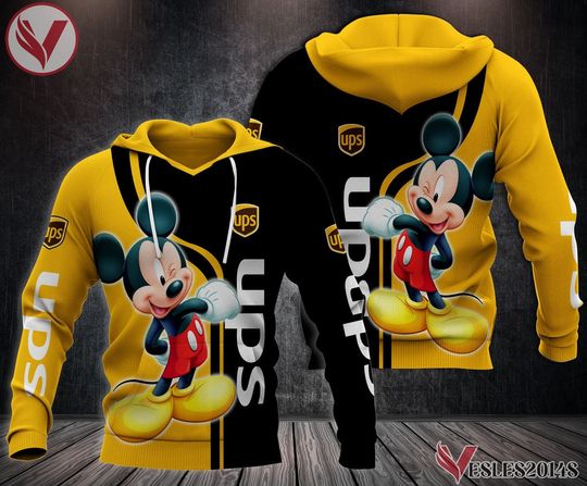 Mickey USP Postal Service Uniform 3D Hoodie, Unique Gifts For Employee