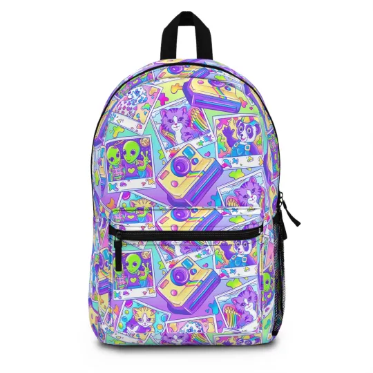 Discover Lisa Frank Backpack, Backpack for Kids, School Bag