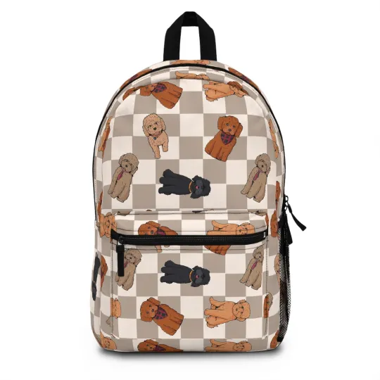 Discover Goldendoodle Labradoodle Doodle Dog Backpack, Backpack for Kids, School Bag