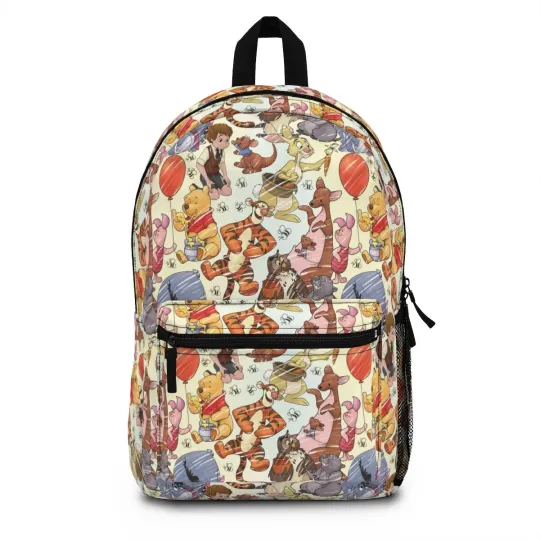 Discover Disney Winnie the Pooh Backpack, Backpack for Kids, School Bag