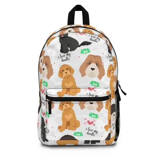 Discover Doodle/Goldendoodle/Labradoodle Backpack, Backpack for Kids, School Bag