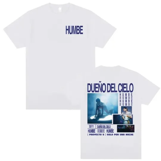 Discover Humbe Dueno Del Cielo 2026 World Tour T-shirt