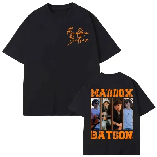 Discover Maddox Batson Live Worldwide Tour 2026 Double Sided T-shirt