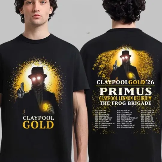 Discover HOT!!Les Claypool 2026 Summer Tour  , Merch Shirts