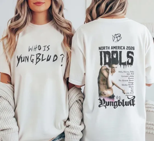 Discover Yungblud North America 2026 Idols Tour Unisex T-Shirt