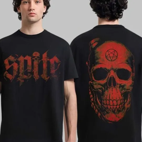Discover Spite New World Killer Tour 2026 Vip Bundle Exclusive T-Shirt