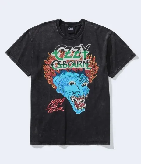 Discover Ozzy Osbourne 1984 Tour T-Shirt Graphic Tee
