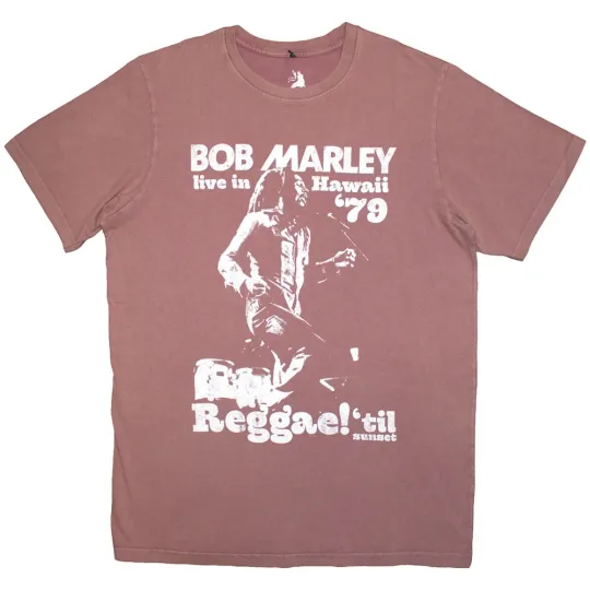 Discover Bob Marley Hawaii Official Tee T-Shirt Mens
