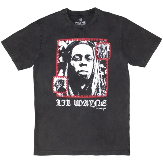 Discover Lil Wayne Mono Photo Official Tee T-Shirt Mens