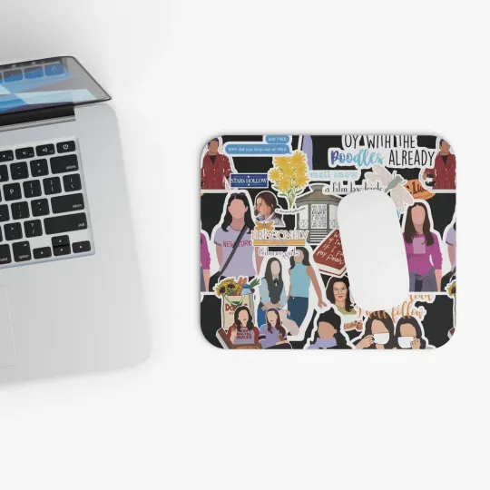 Discover Gilmore Girls Inspired Mouse Pad (Rectangle)