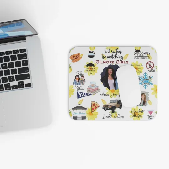 Gilmore Girls Mouse Pad for Office and Workspace Decor