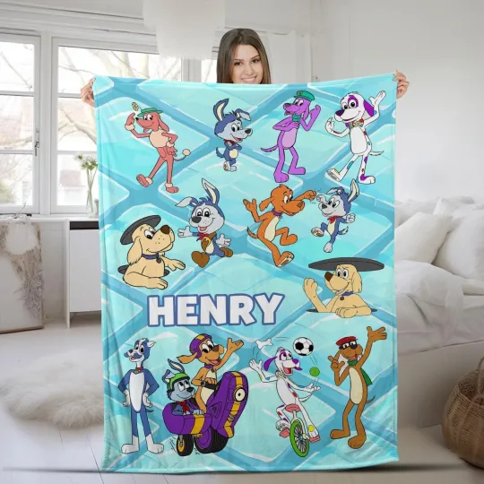 Discover Customized Name Go Dog Go Blanket, Go Dog Go Bedding Custom Name Fleece Blanket