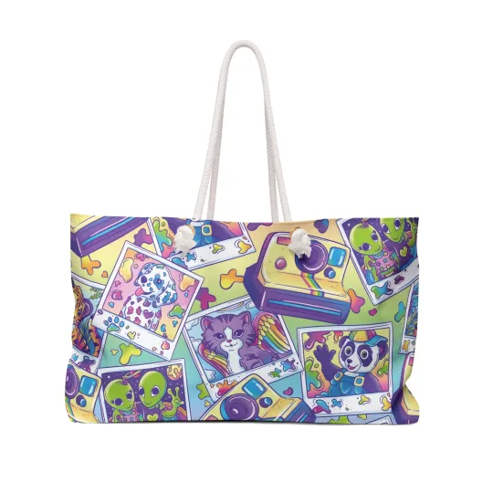 Discover Lisa Frank Weekender Bag
