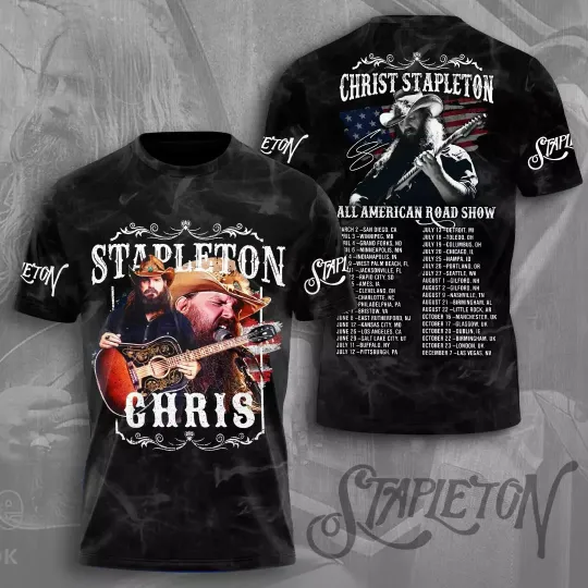 Chris Stapleton 3D T-Shirt