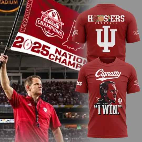 Discover Indiana Hosiers Daddy 3D T-Shirt S-5XL