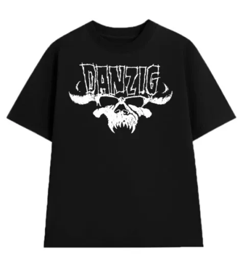 Discover DANZIG T-shirt Hardcore Heavy Metal Hard Rock Tee Adult Men's Black New