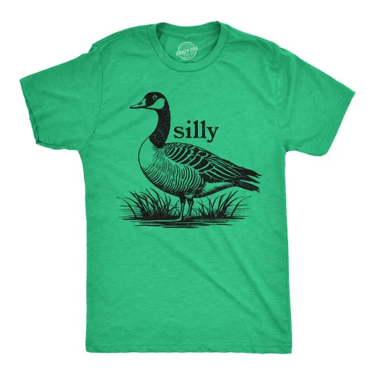 Discover Mens Funny T Shirts Silly Goose Sarcastic Graphic Tee for Men