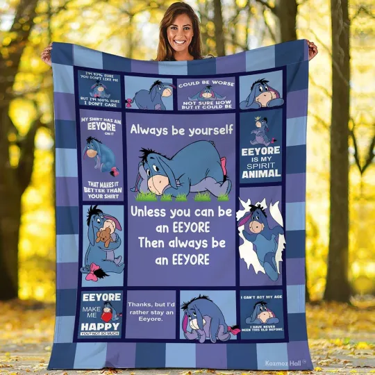 Discover Eeyore Blanket Winnie The Pooh Eeyore Fleece Blanket Winnie The Pooh Eeyore