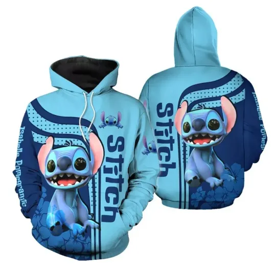 Discover Stitch 3D Hoodie, Gift for Friends