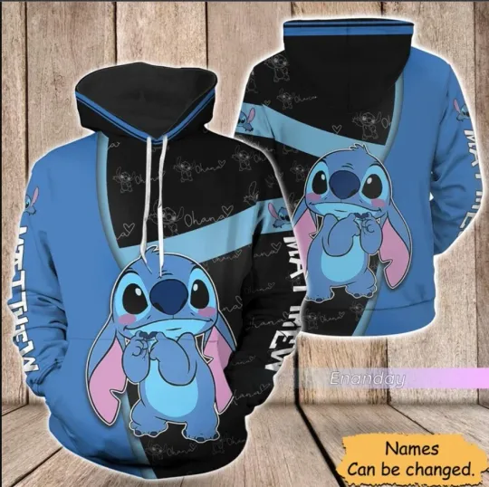 Discover Disney Stitch 3D Hoodie, Gift for Friends