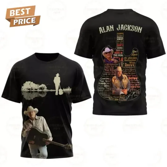 Alan Jackson 2025 3D T-Shirt