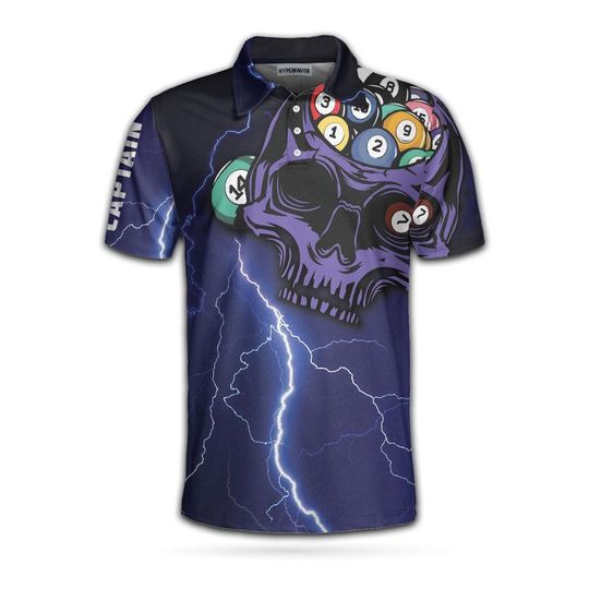 Discover STATIC FORCE Billiards Custom Polo Shirt