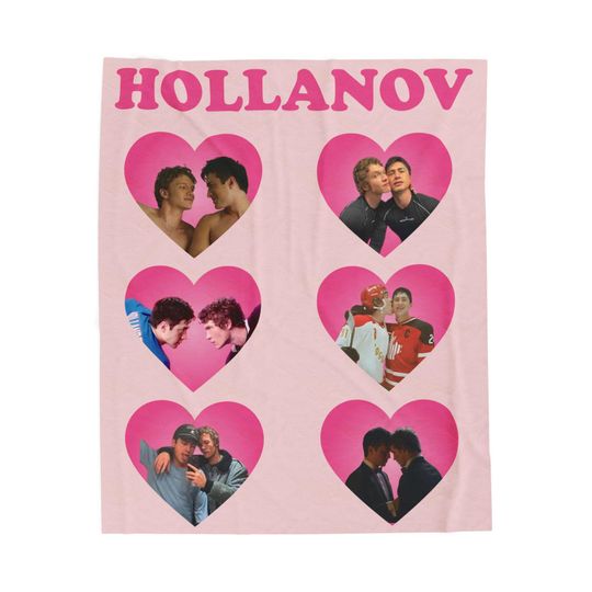 Discover Ilya Shane Pink Heart Fleece Blanket