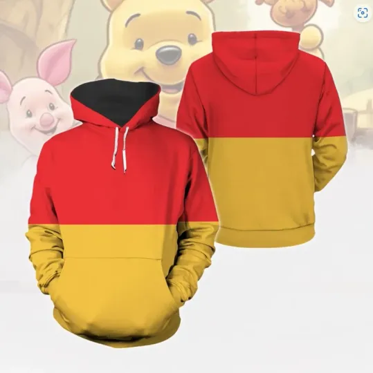 Discover Winnie The Pooh Christmas 3D Hoodie, Gift for Friends