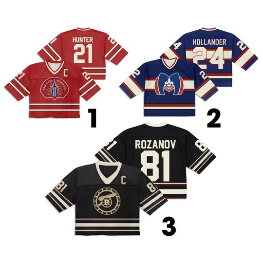 Discover Heated Rivalry Croptop Jersey, Hollander Rozanov LGBT Tee, Team Hollanov LGBT Movie Shirt, Hockey Romance Fan Gifts