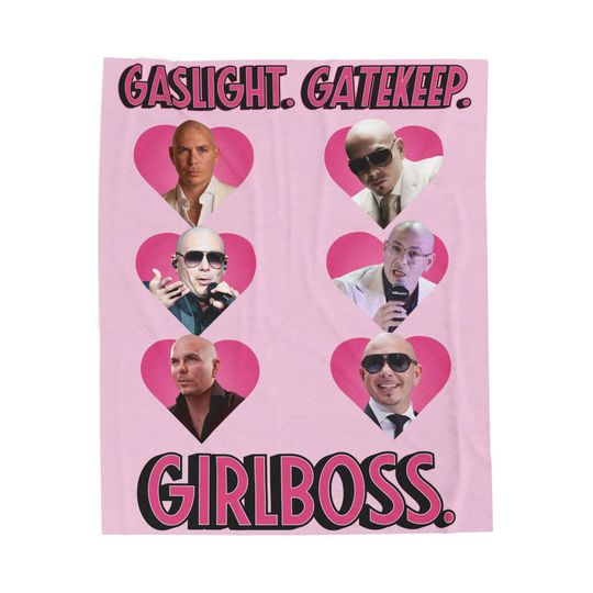 Discover Pitbull Velveteen Plush Blanket