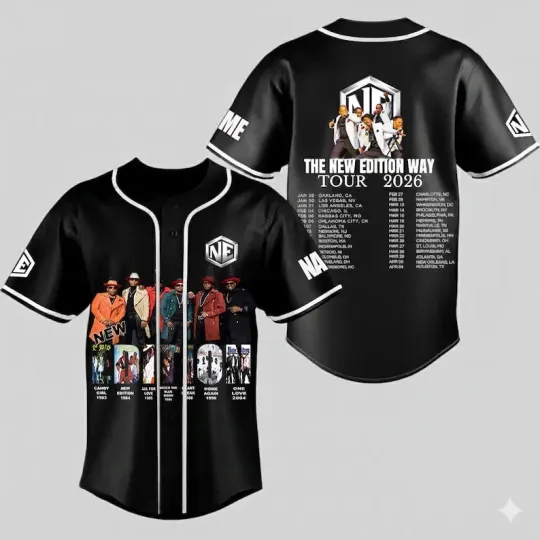 Discover Personalized Nw Edition Baseball Jersey, The Nw Edition Way Tour 2026 Jersey
