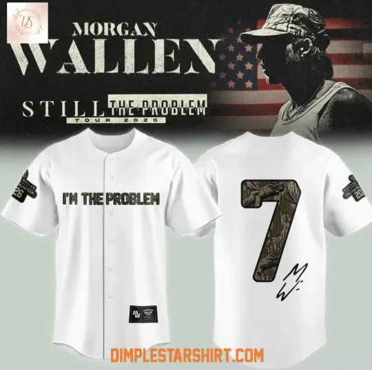 Discover Wallen Western Still The Problem Tour 2026 Jersey