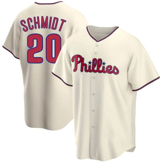 Discover Mike Schmidt Men's Polyester Baseball Jersey All Size S-5XL US1595