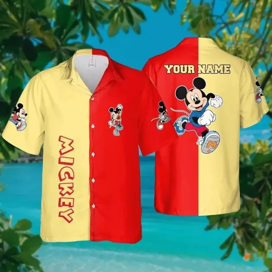 Discover Personalized Mickey Mouse 3D HAWAII SHIRT Mother Day Gift All Over Print Us Size