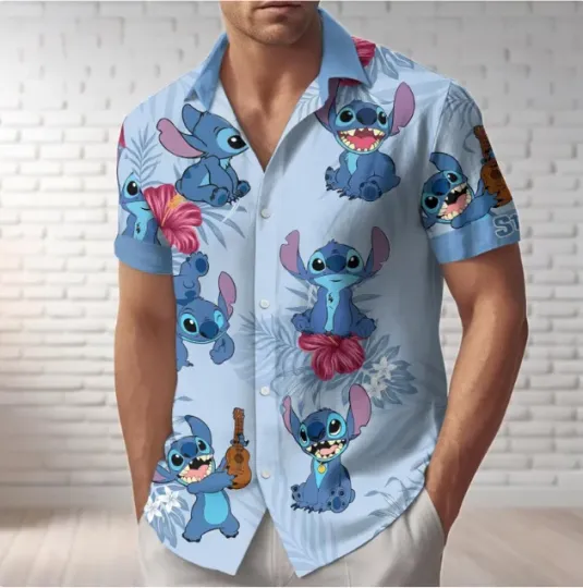 Discover Disney Lilo Stitch Hawaiian Shirt