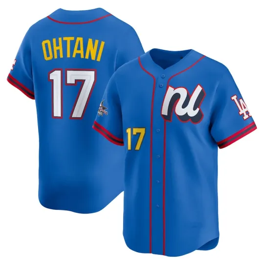 Discover Shohei Ohtani Blue 2025  Baseball Jersey All Size S - 5XL US1743