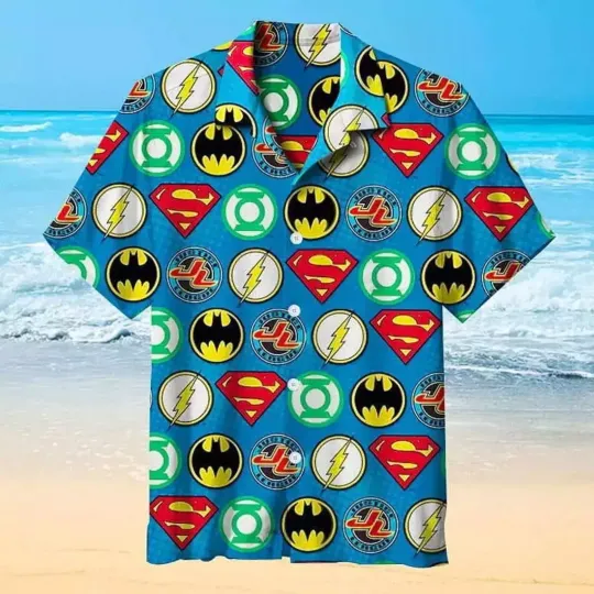 Justice League Universal Hawaiian Shirt