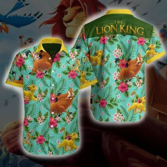 Discover Lion The King Hawaiian Shirt